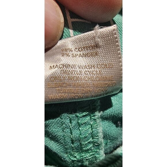 Ann Taylor Loft Women's Green Skinny Ankle Jeans Size 6 Cotton - Picture 4 of 9